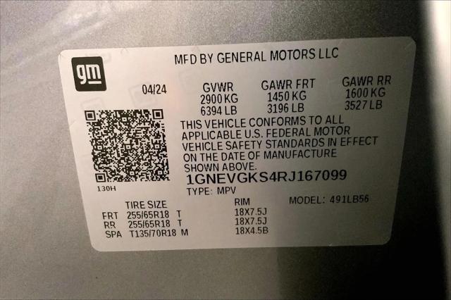 2024 Chevrolet Traverse AWD LT