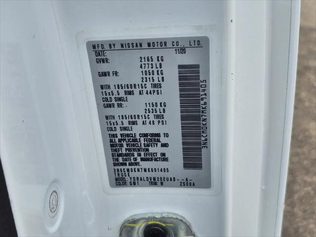 2021 Nissan NV200 Compact Cargo S Xtronic CVT