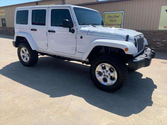 2015 Jeep Wrangler Unlimited Wrangler X for sale in Blanchard, OK