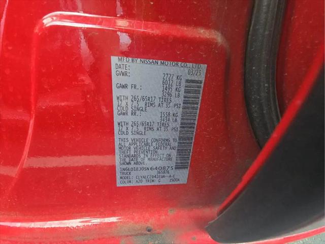 2025 Nissan Frontier Crew Cab SV 4x2