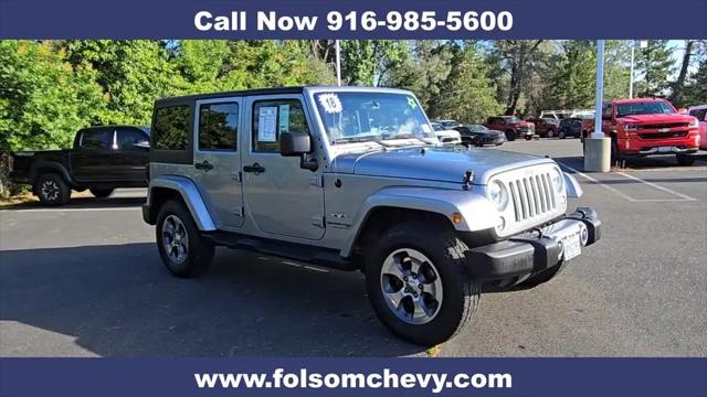 2018 Jeep Wrangler JK Unlimited Sahara 4x4