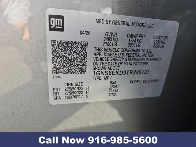 2026 Chevrolet Suburban RST, 4WD