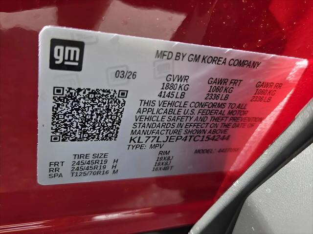 2026 Chevrolet Trax FWD 2RS
