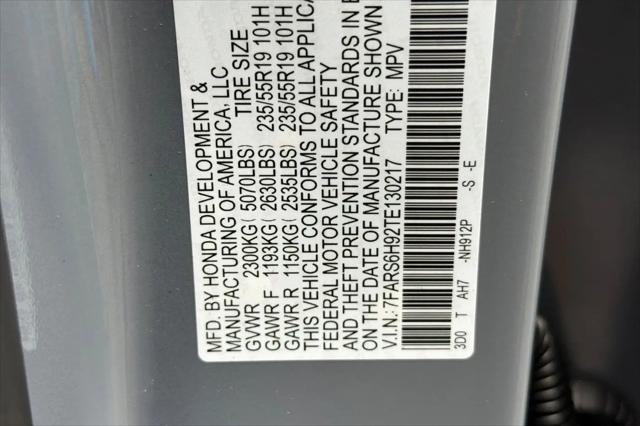 2026 Honda CR-V Hybrid AWD Sport Touring