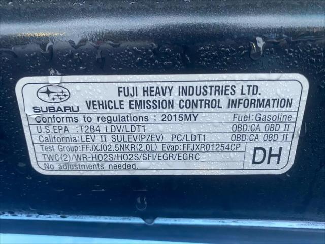 2015 Subaru Impreza 2.0i Sport Limited