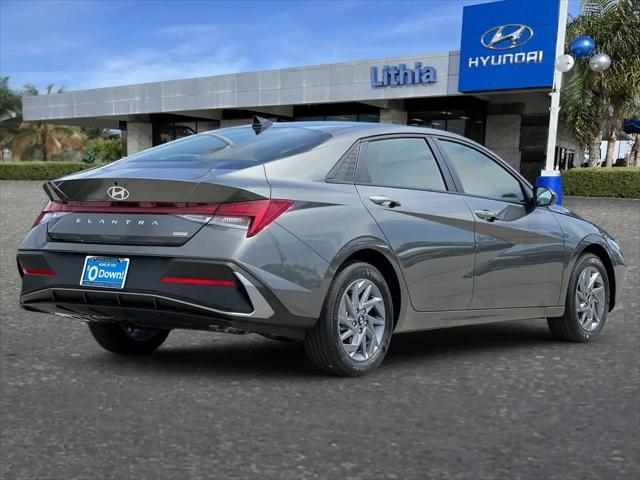 2026 Hyundai Elantra Hybrid Blue
