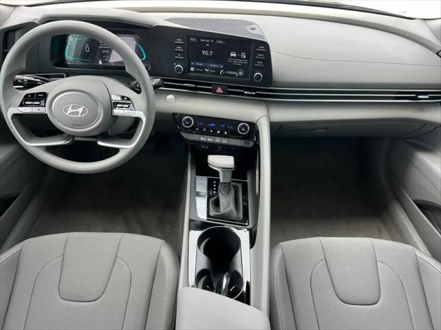 2026 Hyundai Elantra Hybrid Blue