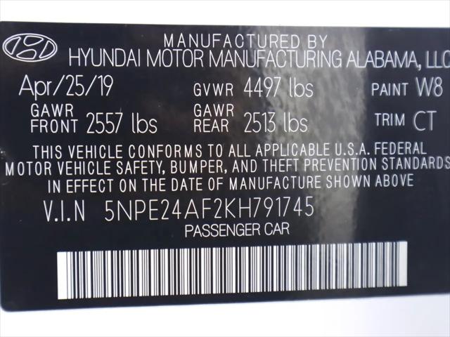 2019 Hyundai Sonata SE