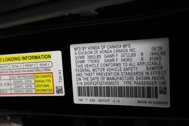 2026 Honda Civic Sport