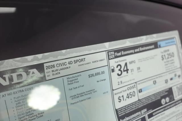 2026 Honda Civic Sport
