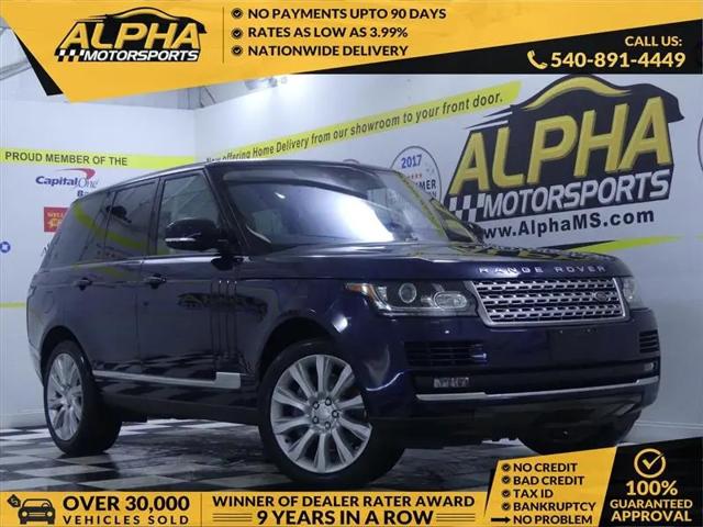 2017 Land Rover Range Rover 5.0L V8 Supercharged for sale in Fredricksburg, VA