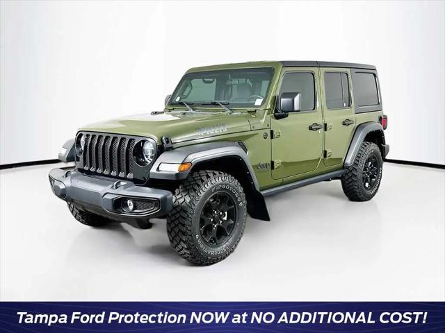 2022 Jeep Wrangler Unlimited Willys 4x4 for sale in Tampa, FL