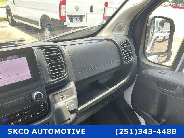 2024 Ram ProMaster 2500 Cargo Van Tradesman High Roof 159" WB w/Pass Seat