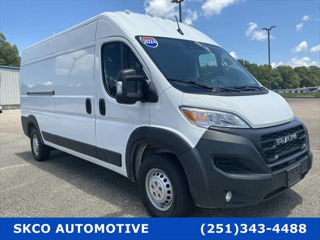 2024 Ram ProMaster 2500 Cargo Van Tradesman High Roof 159" WB w/Pass Seat