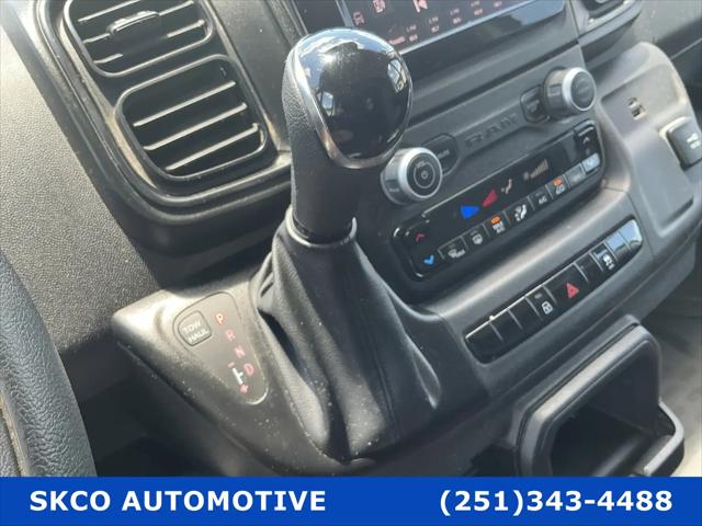 2024 Ram ProMaster 2500 Cargo Van Tradesman High Roof 159" WB w/Pass Seat