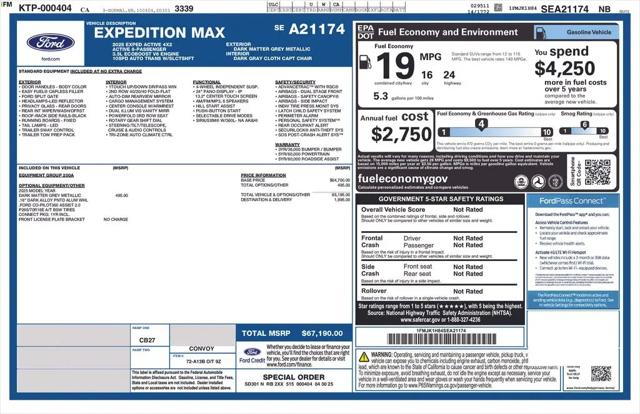 2025 Ford Expedition Active MAX