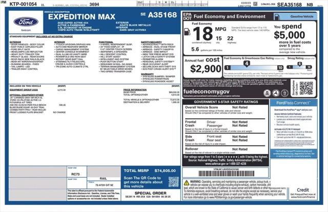 2025 Ford Expedition Active MAX