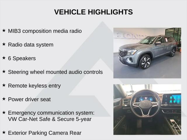 2025 Volkswagen Atlas 2.0T SE w/Technology