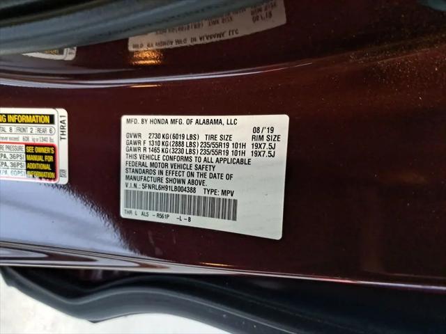2020 Honda Odyssey Elite