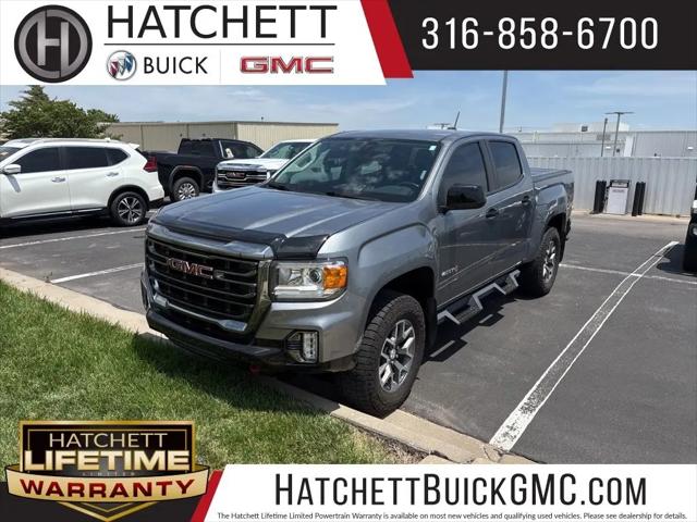 2022 GMC Canyon 4WD Crew Cab Short Box AT4 - Leather for sale in Wichita, KS