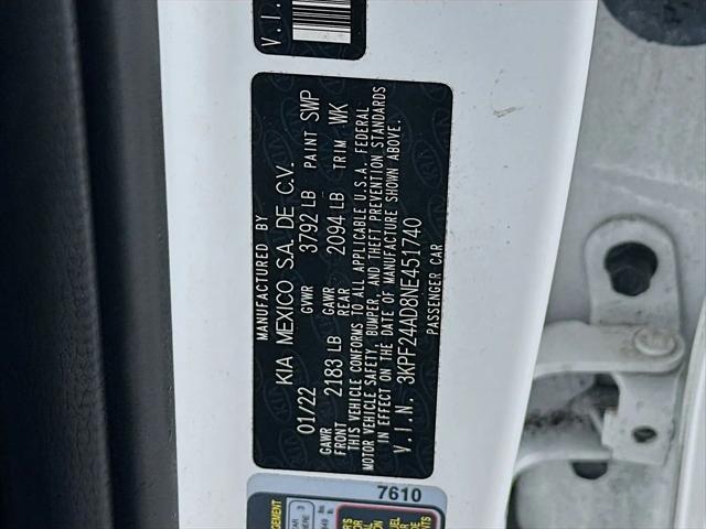 2022 Kia Forte LXS