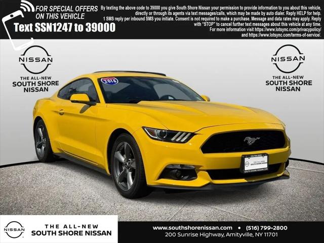 2016 Ford Mustang EcoBoost for sale in Amityville, NY