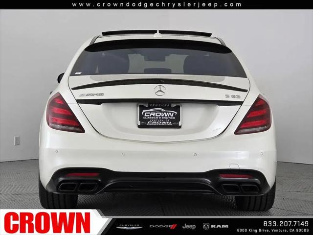2018 Mercedes-Benz AMG S 63 4MATIC