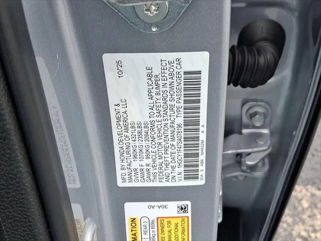 2025 Honda Accord Sedan SE
