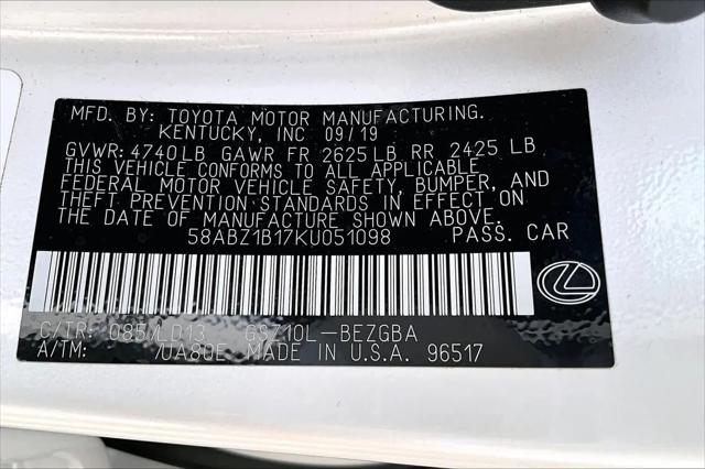 2019 Lexus ES 350 ES 350