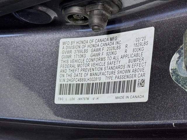 2020 Honda Civic Coupe Sport