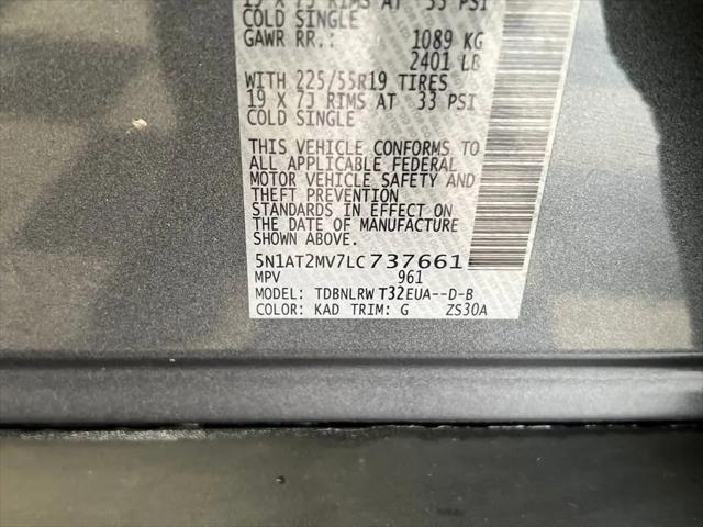 2020 Nissan Rogue SL Intelligent AWD