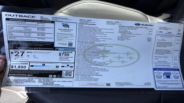 2026 Subaru Outback Limited