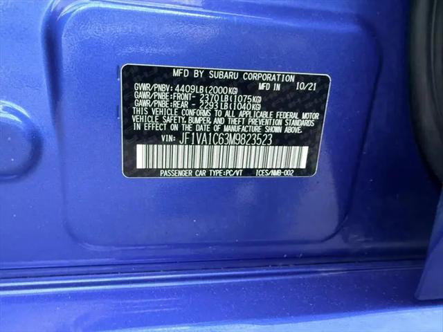 2021 Subaru WRX Premium