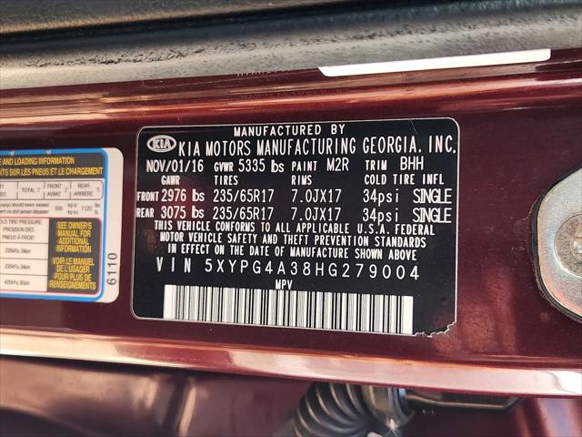 2017 Kia Sorento 2.4L LX