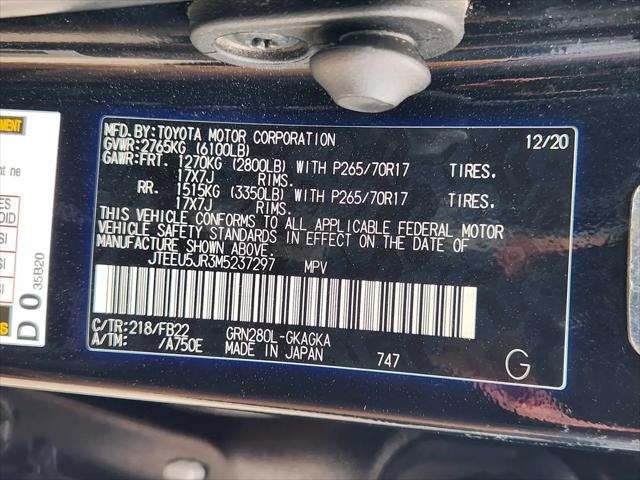 2021 Toyota 4Runner SR5