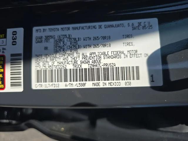 2025 Toyota Tacoma TRD Off Road