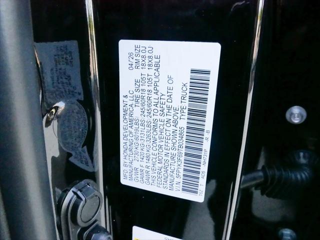 2026 Honda Ridgeline TrailSport