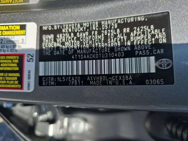 2026 Toyota Camry SE