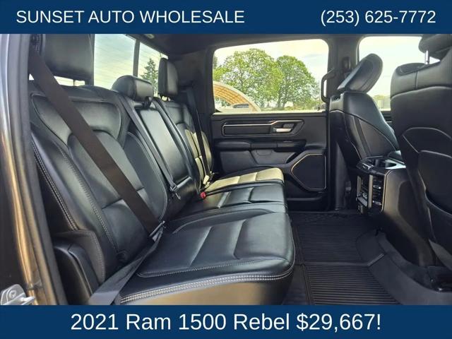 2021 Ram 1500 Rebel Crew Cab 4x4 5'7" Box