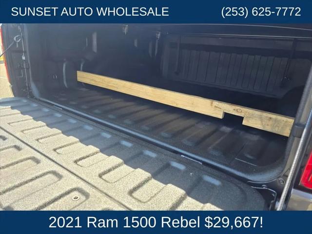 2021 Ram 1500 Rebel Crew Cab 4x4 5'7" Box