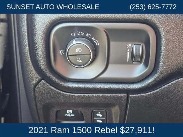 2021 Ram 1500 Rebel Crew Cab 4x4 5'7" Box