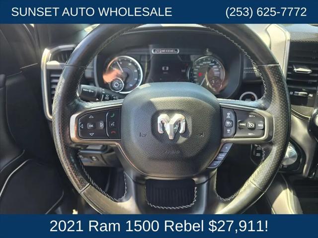 2021 Ram 1500 Rebel Crew Cab 4x4 5'7" Box