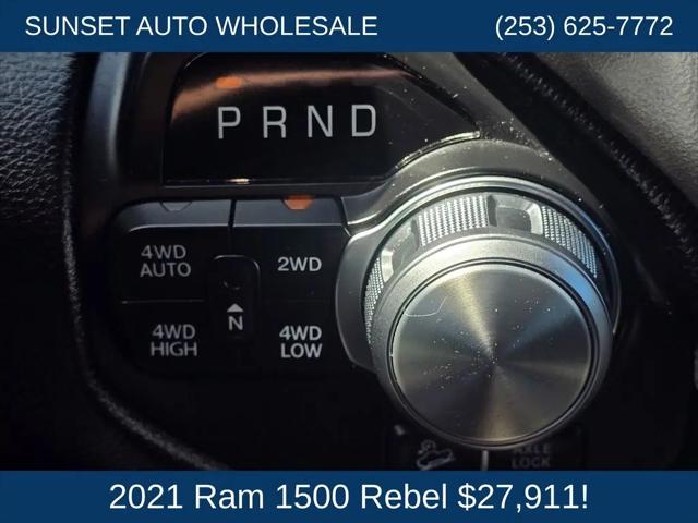 2021 Ram 1500 Rebel Crew Cab 4x4 5'7" Box