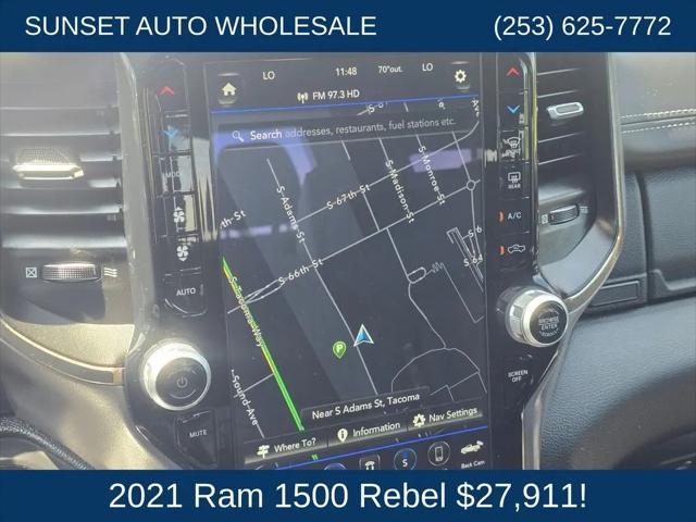 2021 Ram 1500 Rebel Crew Cab 4x4 5'7" Box