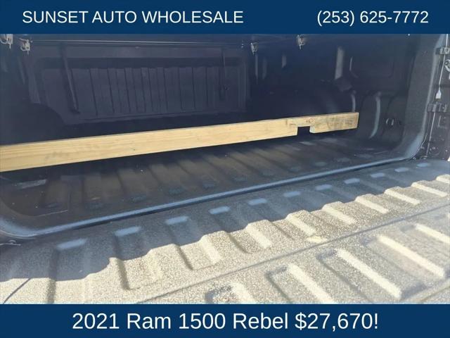 2021 Ram 1500 Rebel Crew Cab 4x4 57 Box