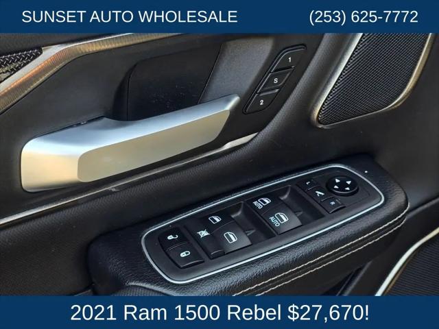 2021 Ram 1500 Rebel Crew Cab 4x4 57 Box