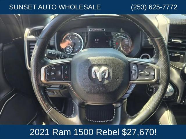 2021 Ram 1500 Rebel Crew Cab 4x4 57 Box