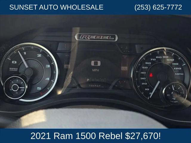 2021 Ram 1500 Rebel Crew Cab 4x4 57 Box