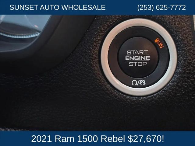 2021 Ram 1500 Rebel Crew Cab 4x4 57 Box