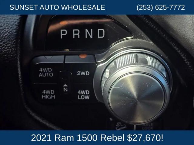 2021 Ram 1500 Rebel Crew Cab 4x4 57 Box